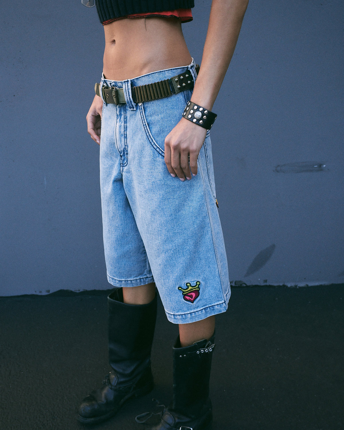 W179 Pipes Shorts. 14" Inseam. Antique.