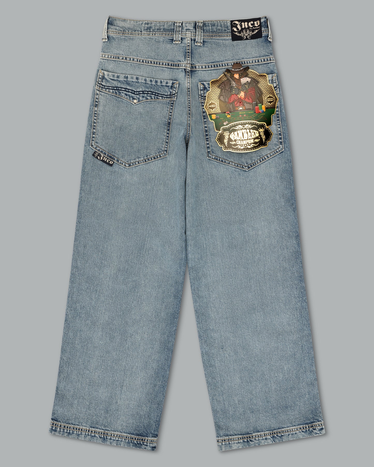 Gambler. 23". Hand-Sand Vintage.