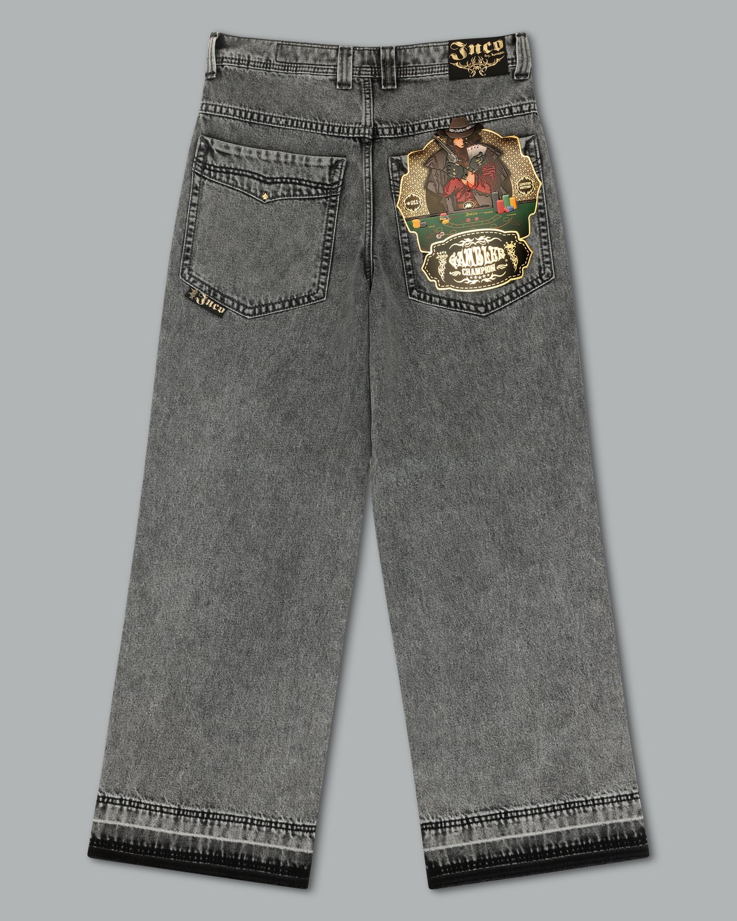 W Gambler. 23". Black Vintage.