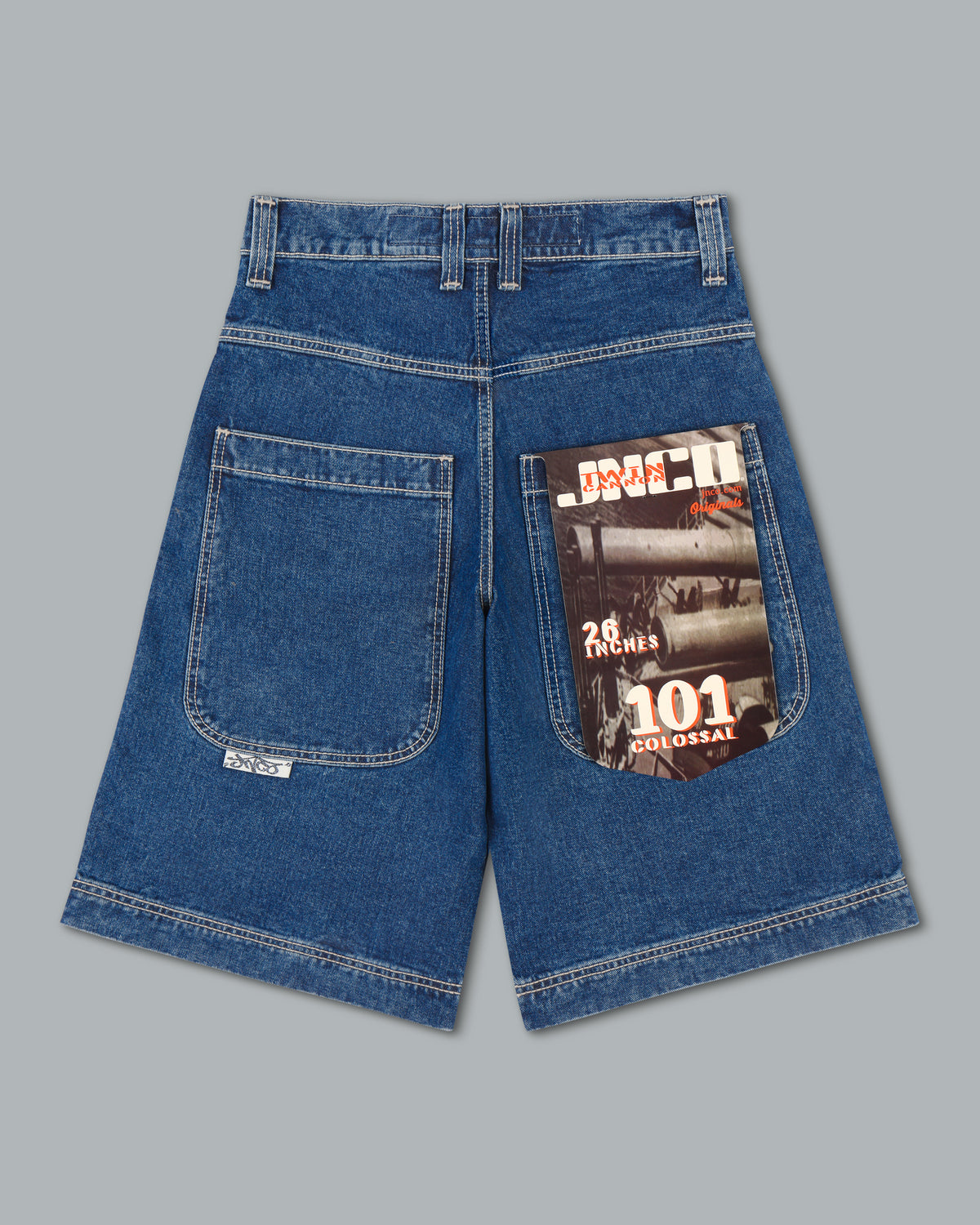 101 Twin Cannon Shorts. 14" Inseam. Dark Stone.