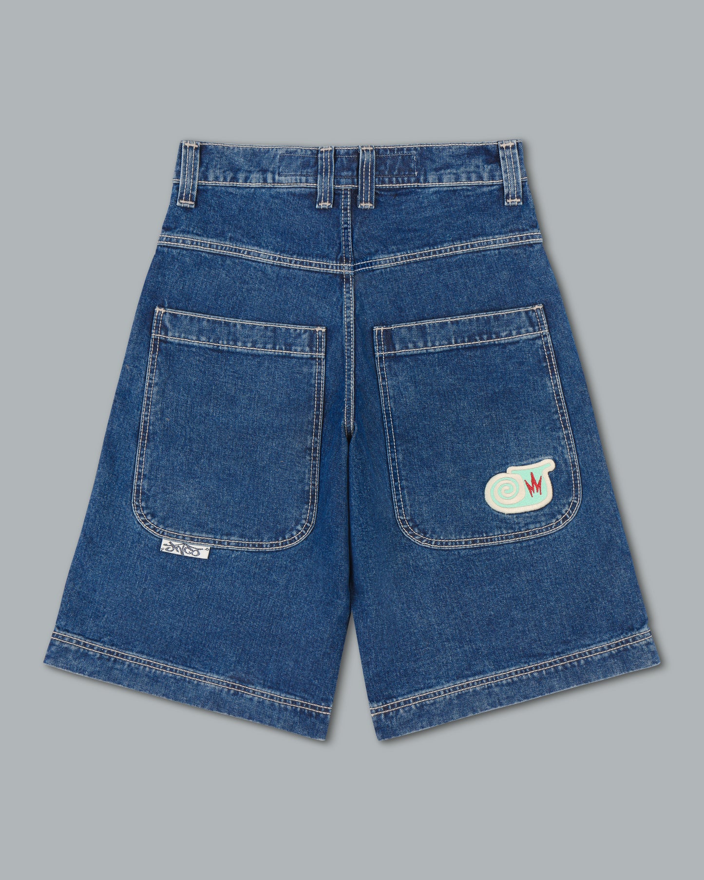 101 Twin Cannon Shorts. 14" Inseam. Dark Stone.