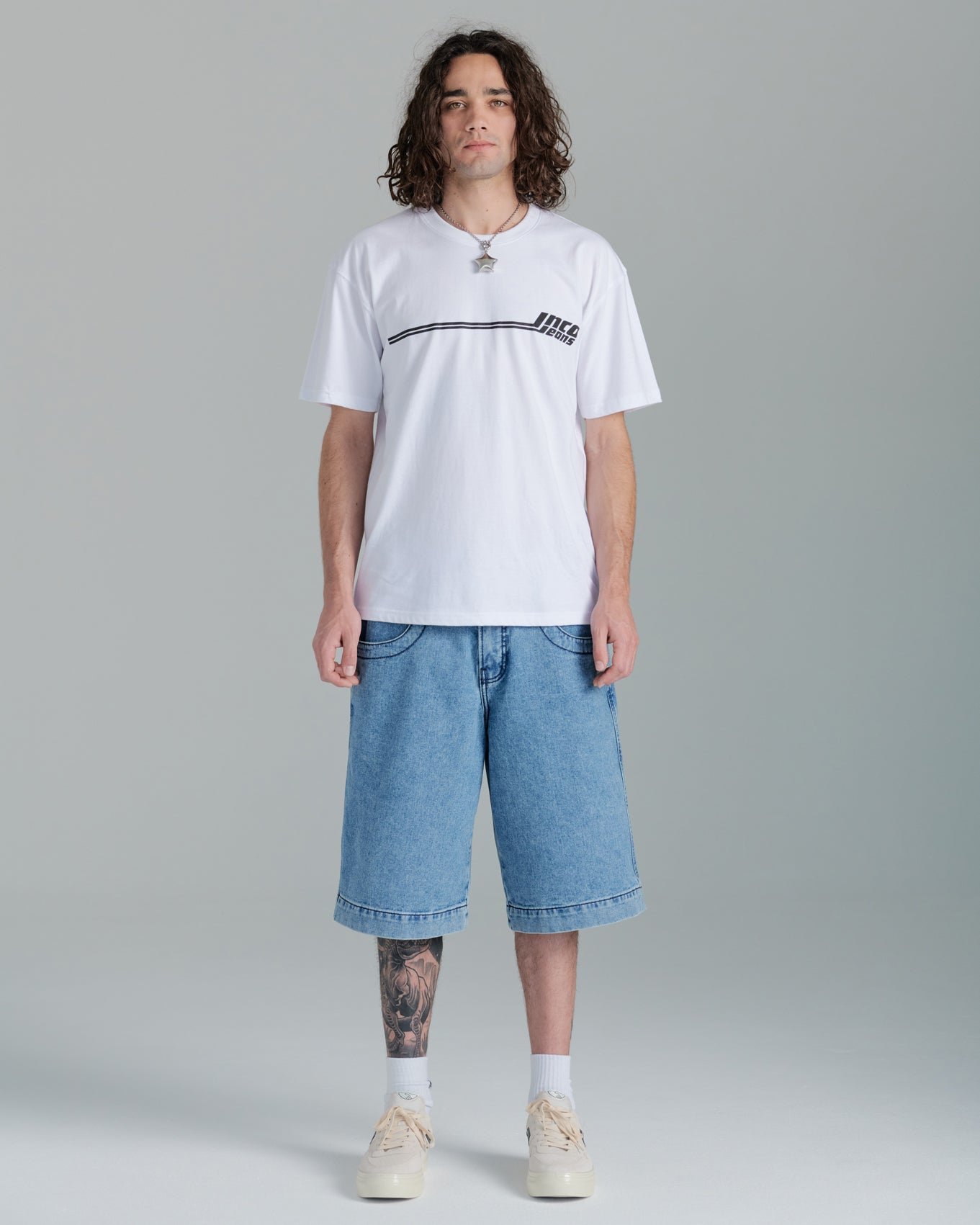 101 Twin Cannon Shorts. 14 Inseam. Antique. JNCO Los Angeles