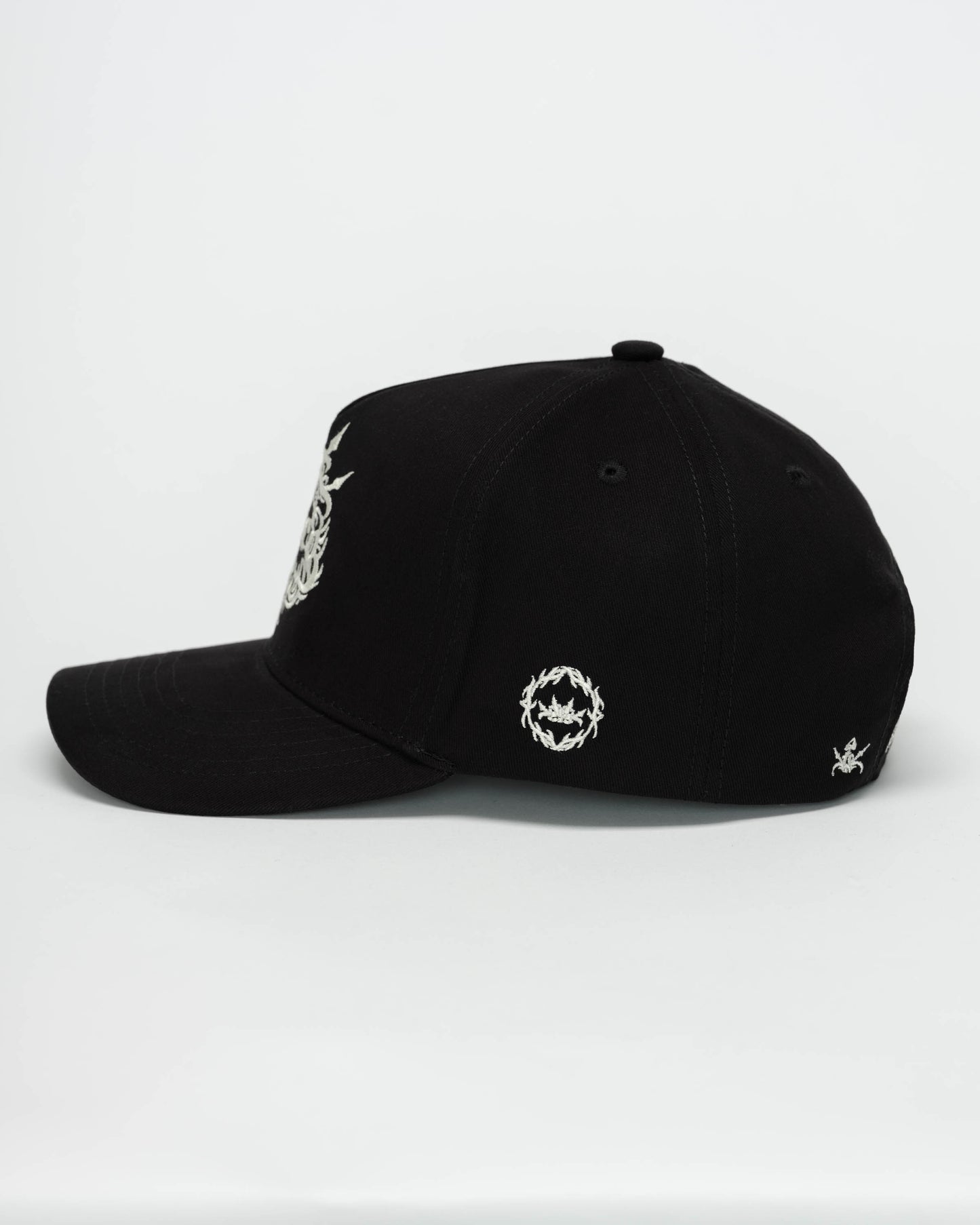 Tribal Baseball Cap. Black.