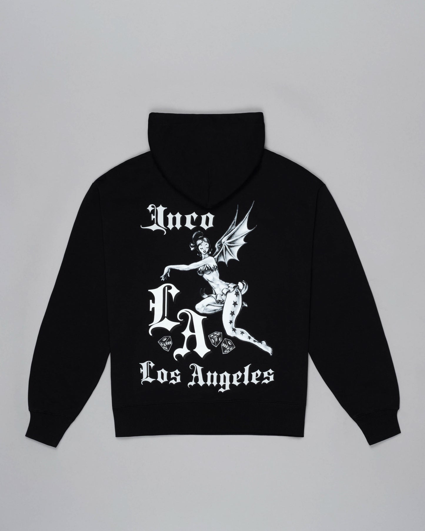 LA Stardust Hoodie. Black.