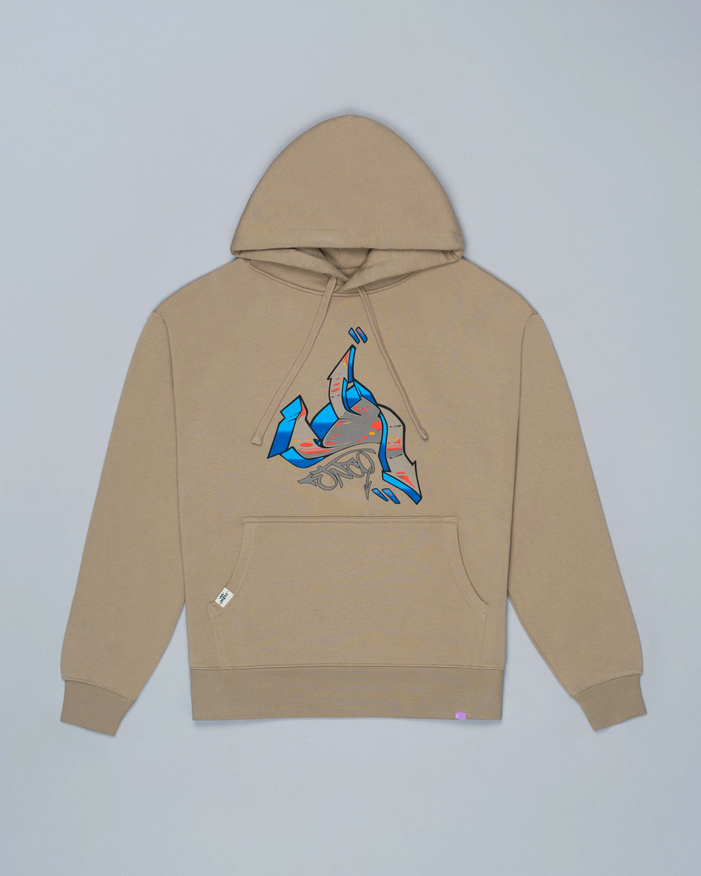 Left Side Hoodie. Sand. – JNCO Los Angeles