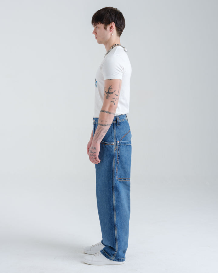 Handyman Carpenter. 20". Hand-Sand Vintage.