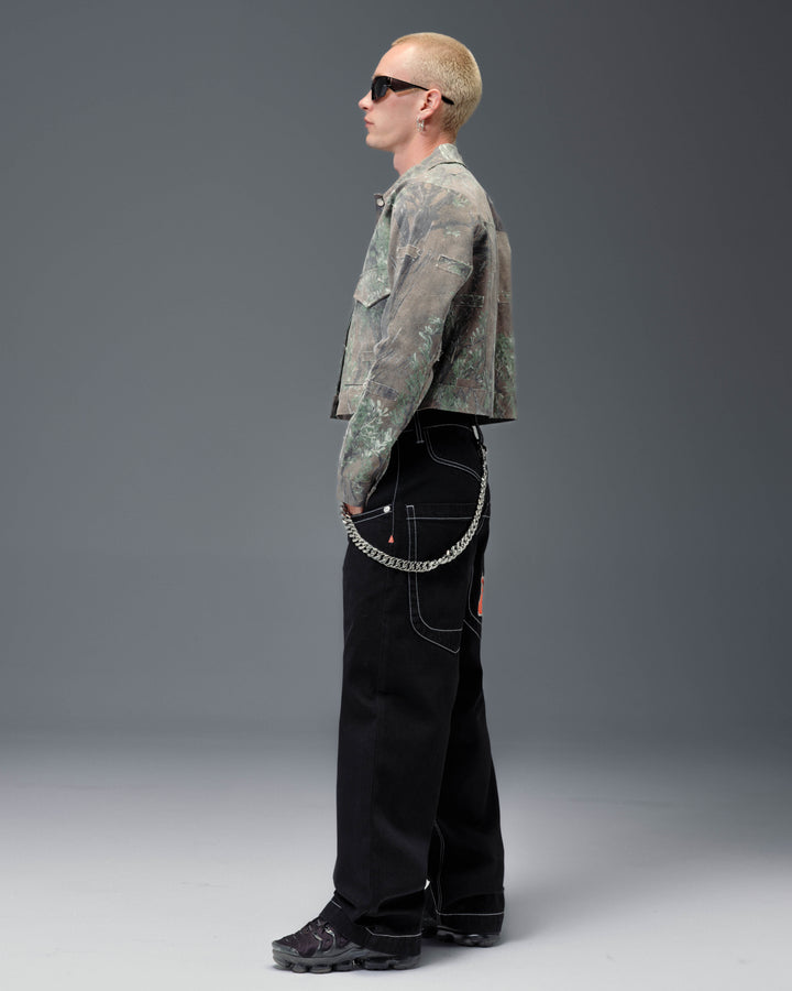 1169 Low Down Deck. 20". Jet Black.