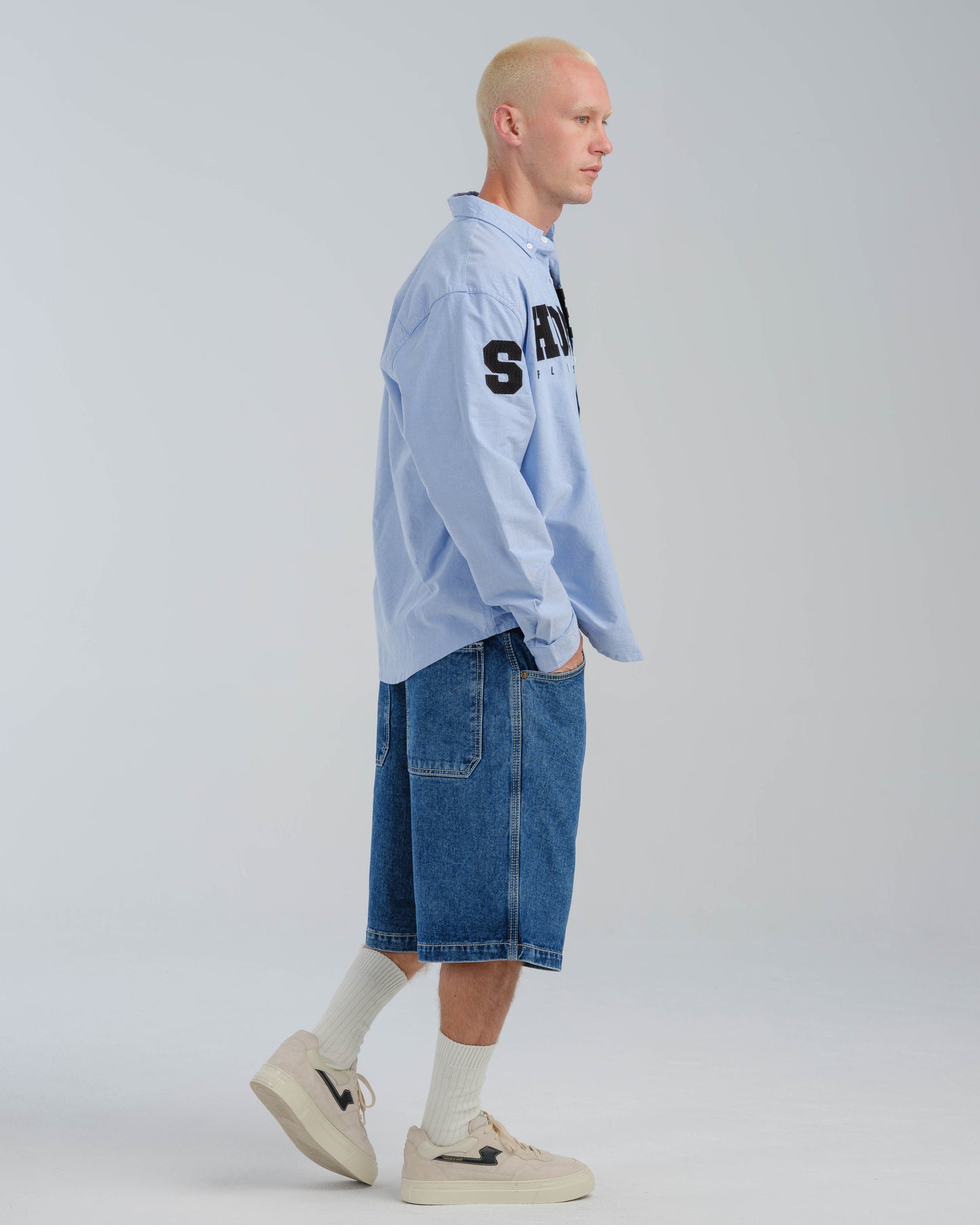 179 Pipes Shorts. 14" Inseam. Dark Stone.