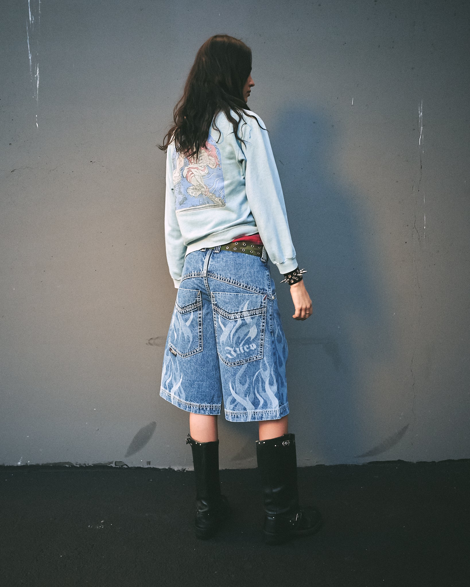 Rising Flames Shorts. 15