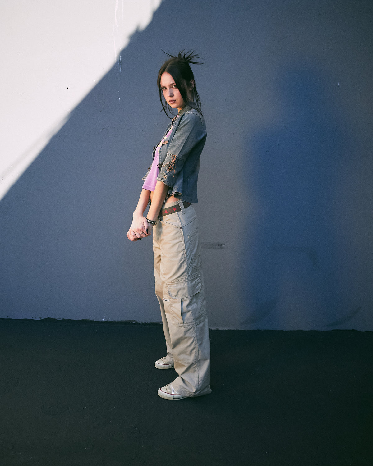 W Indicator Cargo Pants. 22". Khaki.