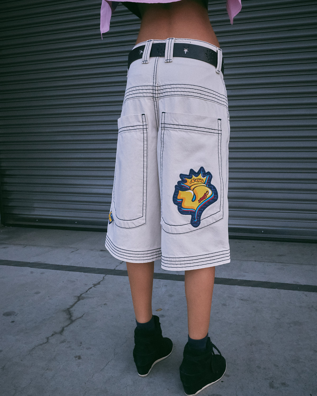W Jester Shorts. 15" Inseam. Natural.