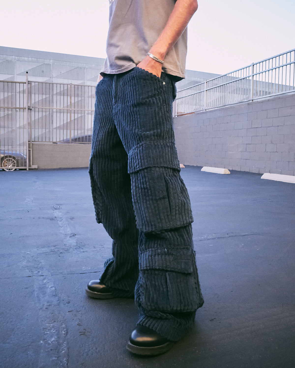 Legacy. 24". 2 Wale Corduroy. Navy.