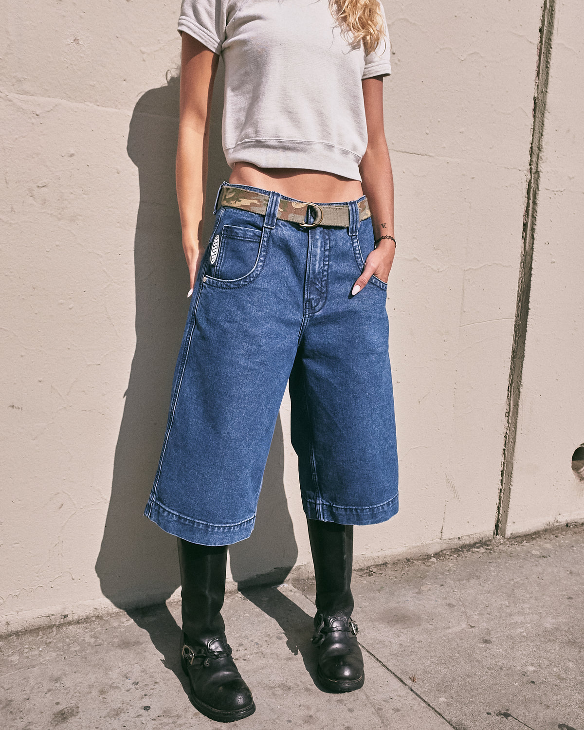 W Wide Load Shorts. 17" Inseam. Dark Stone.