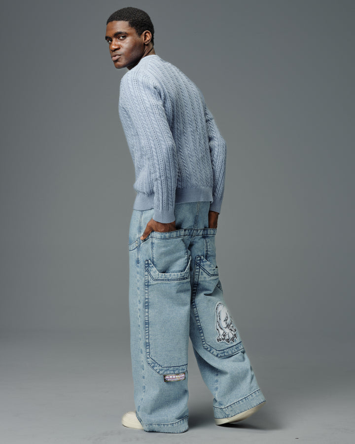 Polar Bear. 28". Antique.