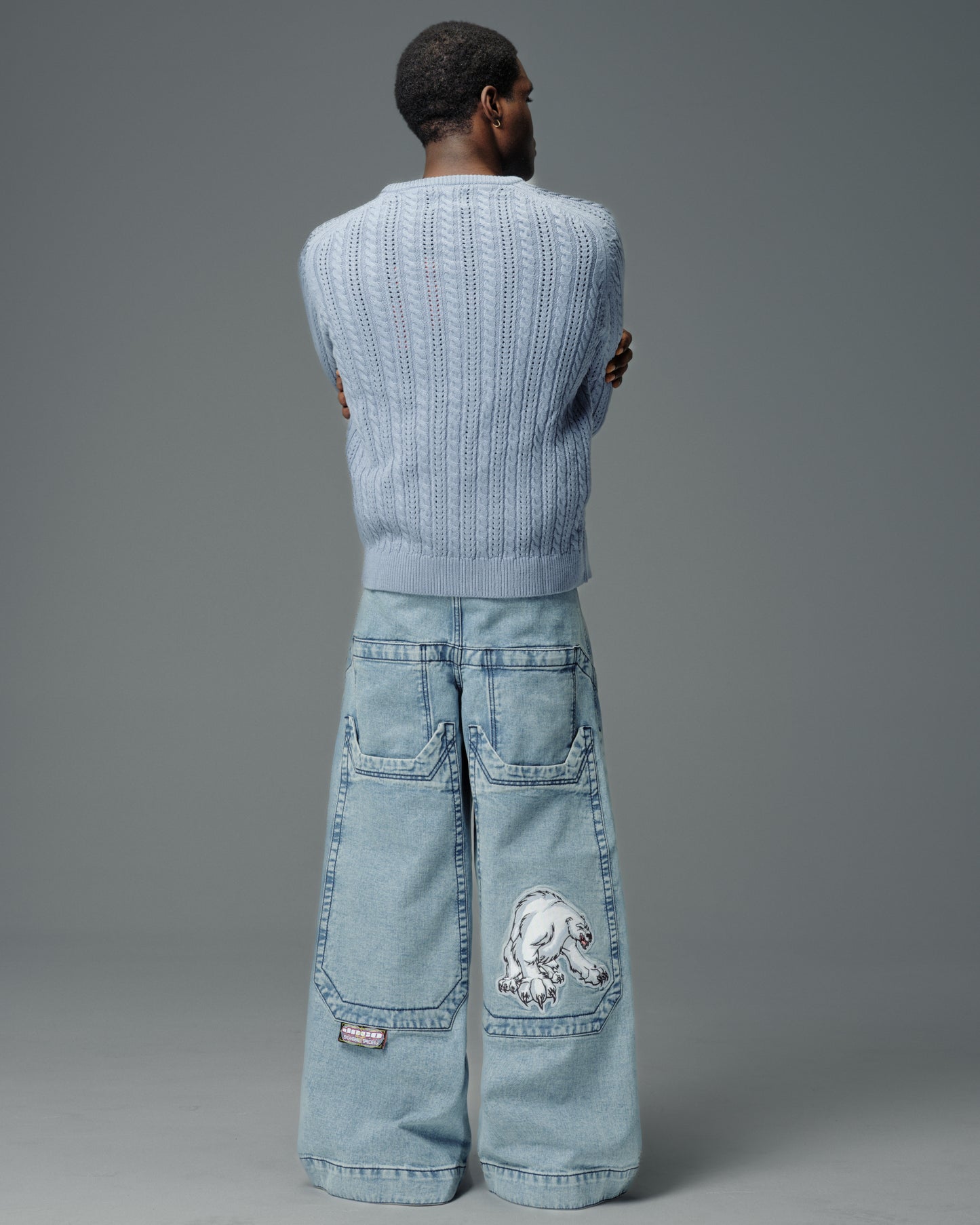 Polar Bear. 28". Antique.