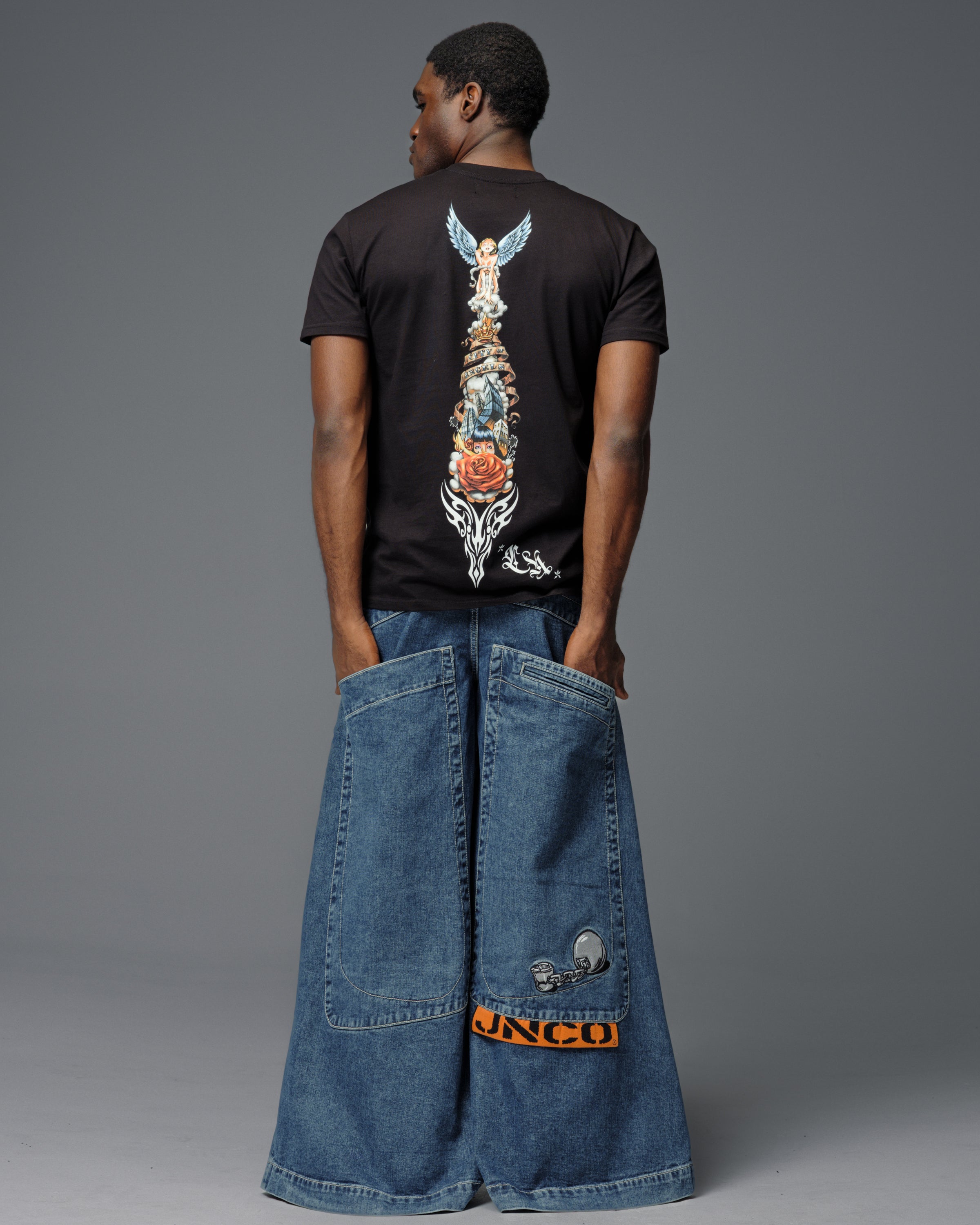 jnco jeans denim 極太 バギーデニム 40×32 Convict Jeans. 50