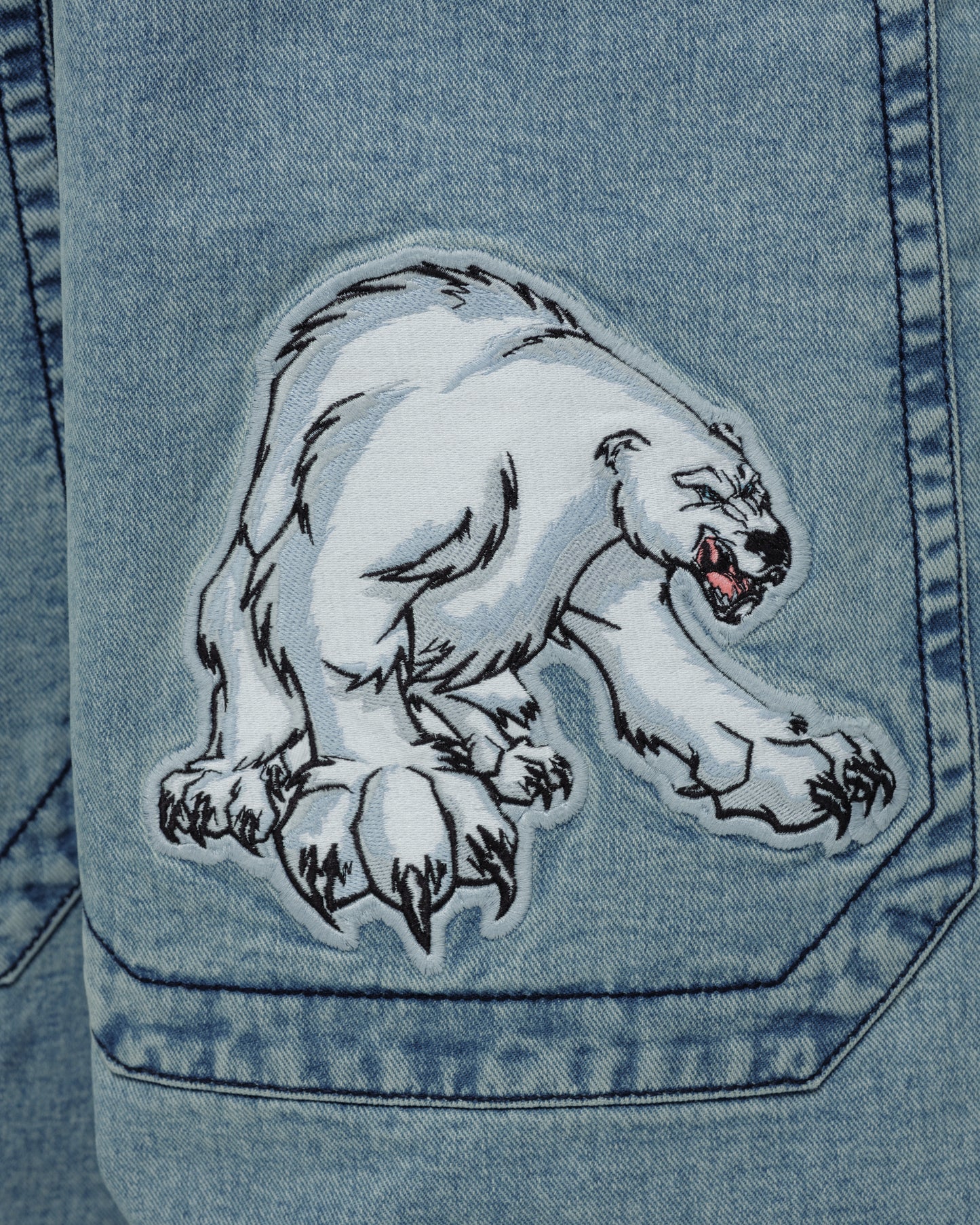 W Polar Bear. 28". Antique.