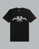 Tribal Dragon Tee. Black.