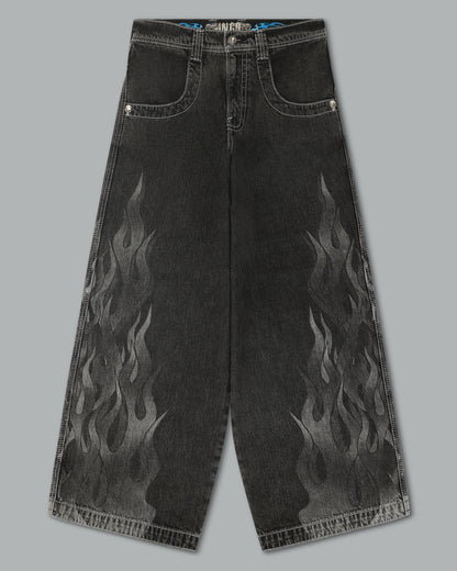 Flame Hellfire. 26". Black Vintage.