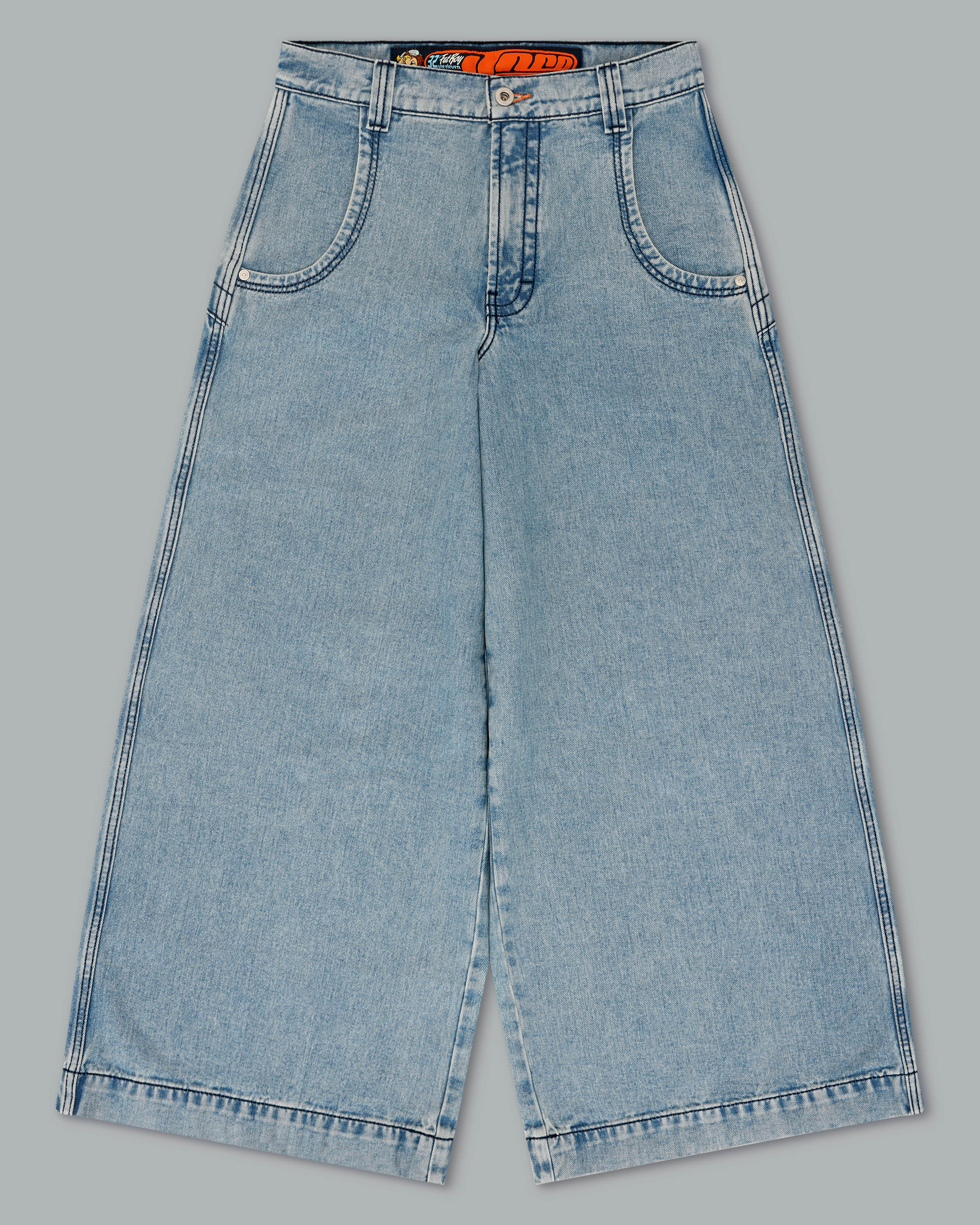 Fat Boy Jeans. 32” Wide Leg. Antique. – JNCO Los Angeles