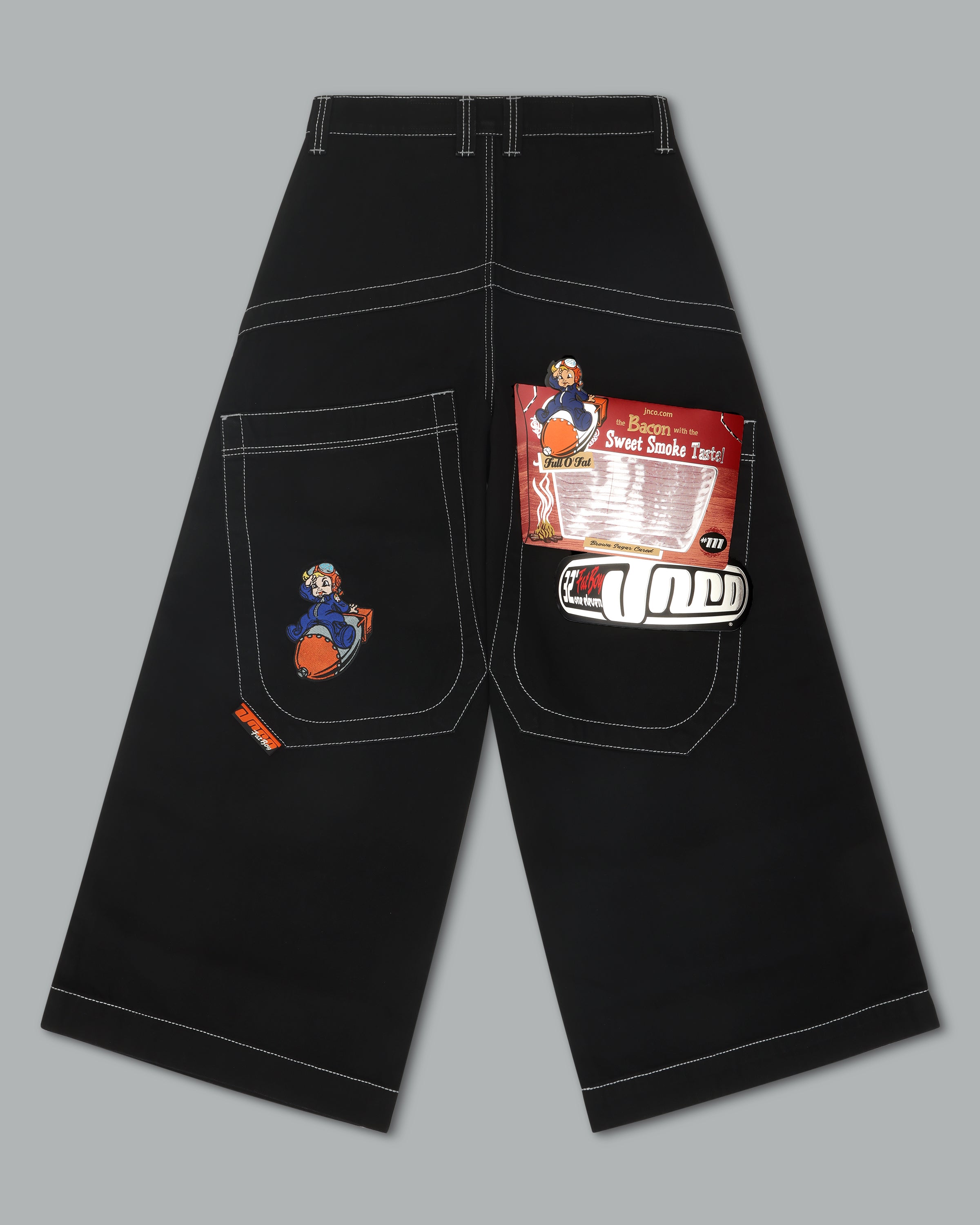 90s LA GATE ワイドブラックデニム　Jnco Bboy Bigboy JNCO_02-25-252889-