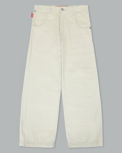 1179 Easy Wide Pipes. 23". 4 Wale Corduroy. Tofu.