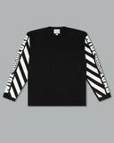 Wide Load Long Sleeve Tee. Jet Black.