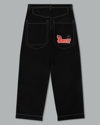 W1169 Low Down Deck. 20". Jet Black.