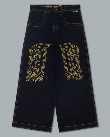 W1101 Royal Twin. 26". Dark Indigo.
