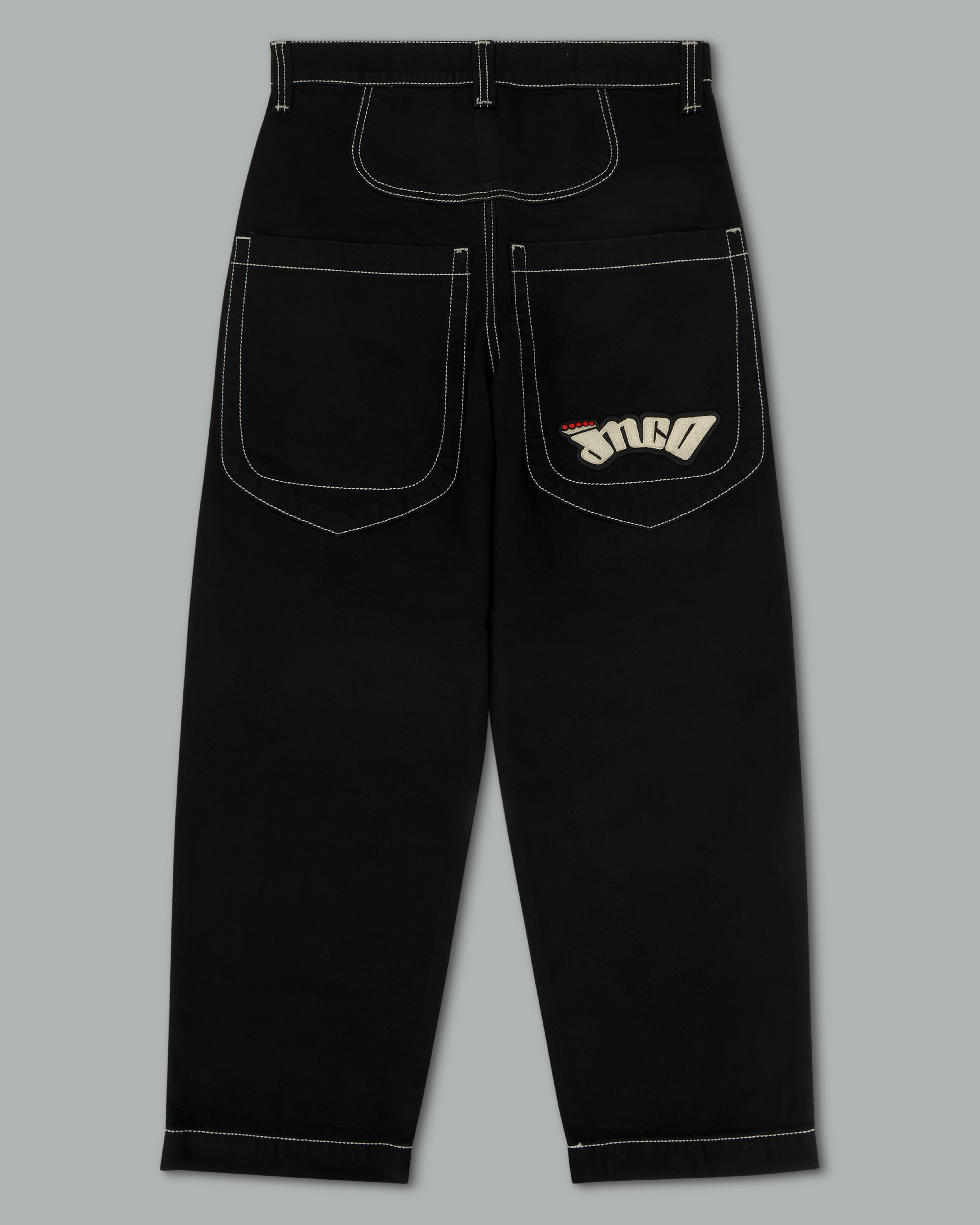 jnco jeans ブラックワイドデニム　buggy denim black 169 Low Down Jeans. 20