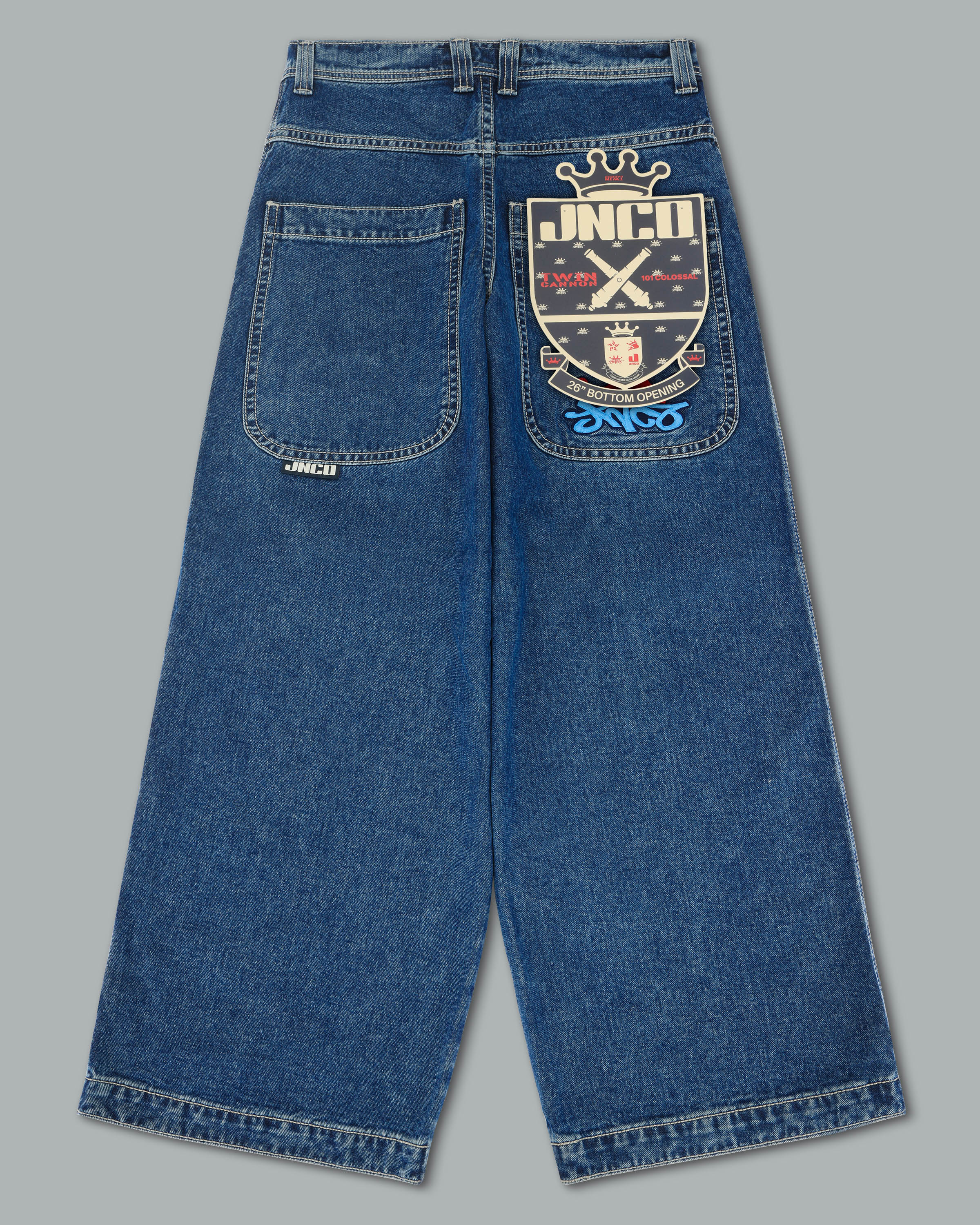 Jnco jeans 90’s twin cannon 34/32 カットオフ 1101 Crown Cannon. 26