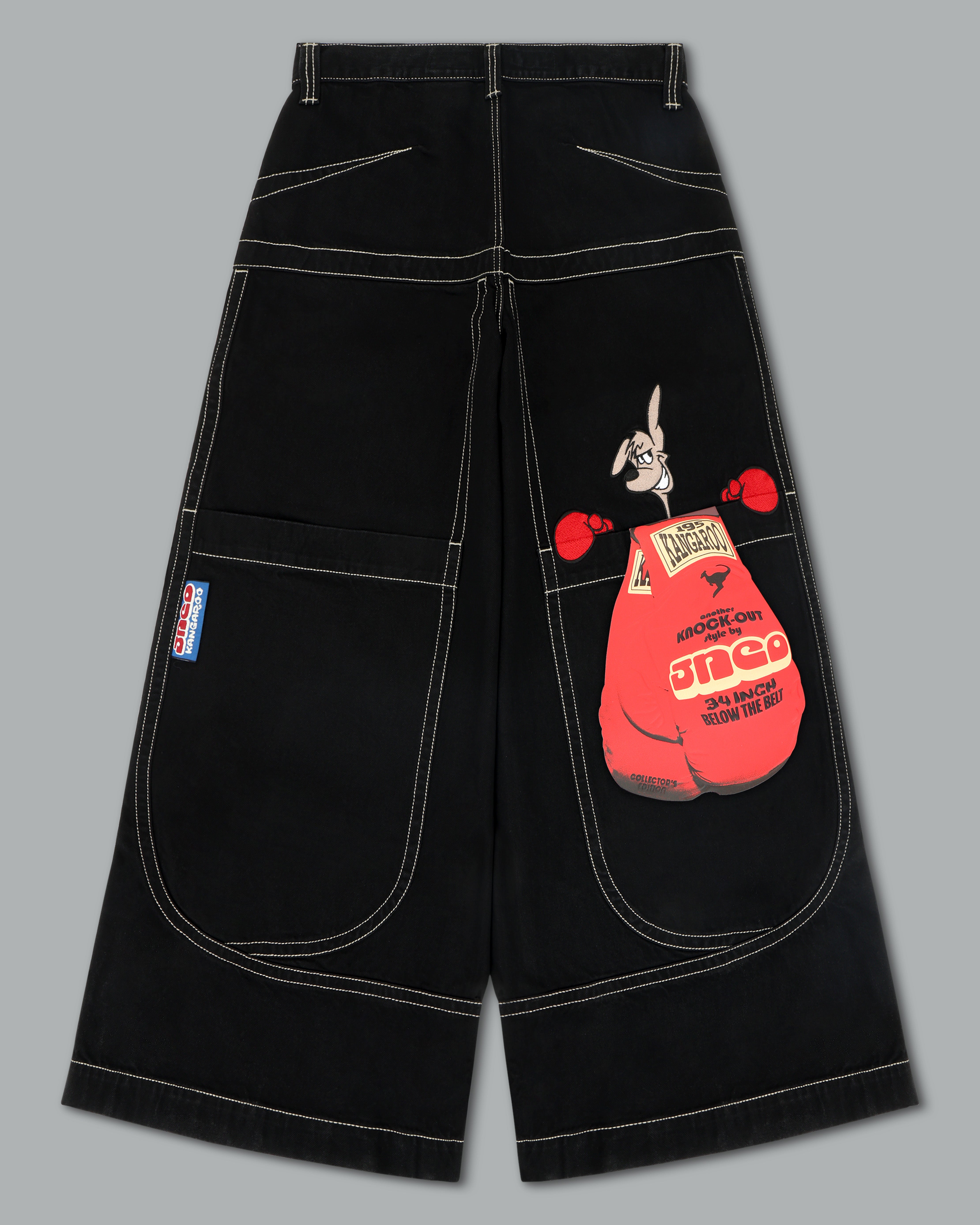 Kangaroo. 34". Jet Black.