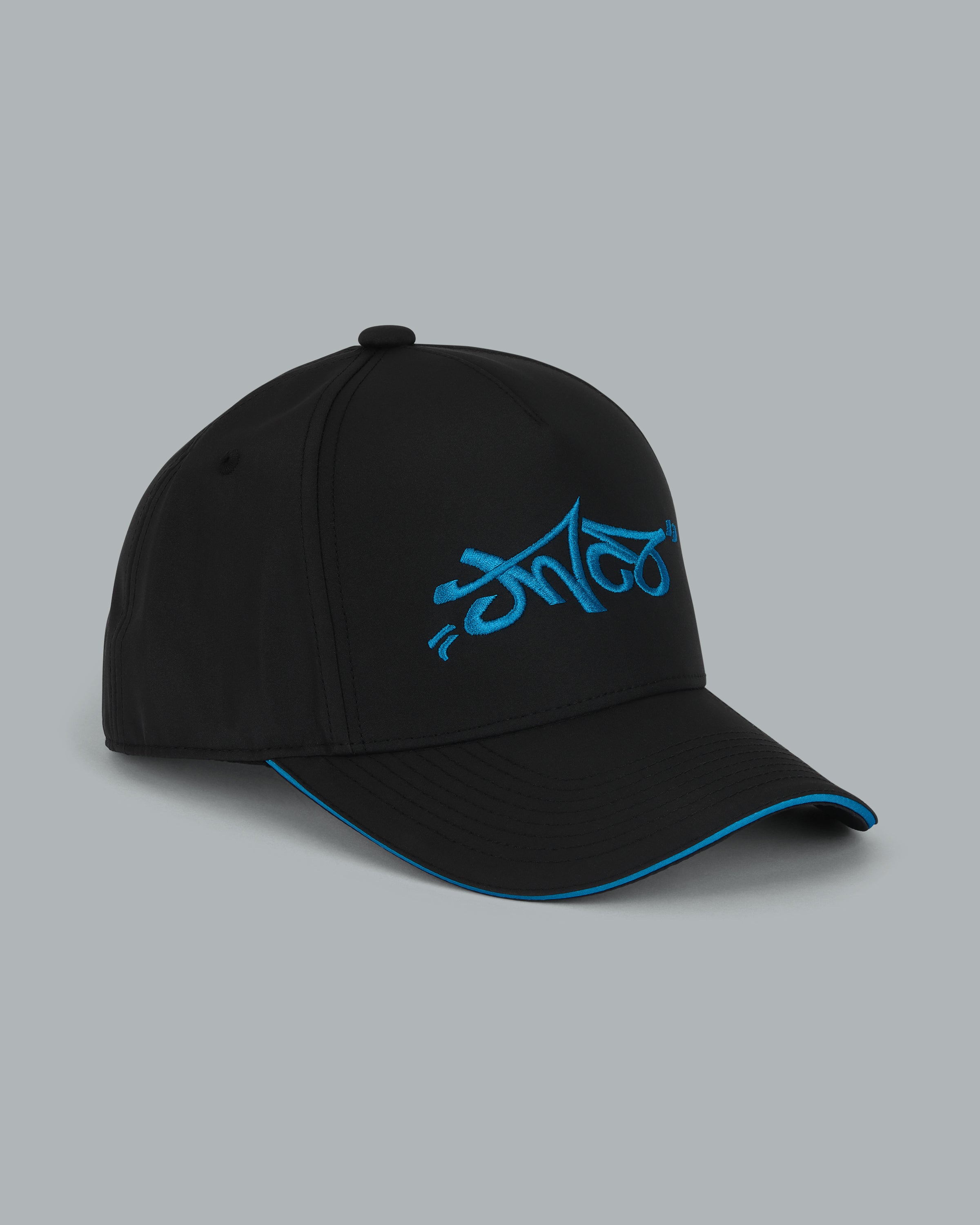 Graffiti Logo Cap - Cyan