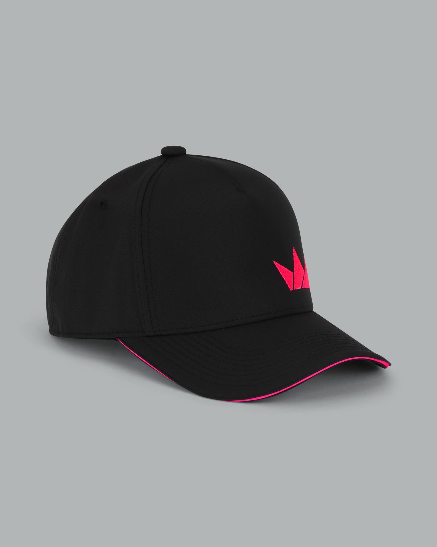 Crown Logo Hat. Neon Pink.