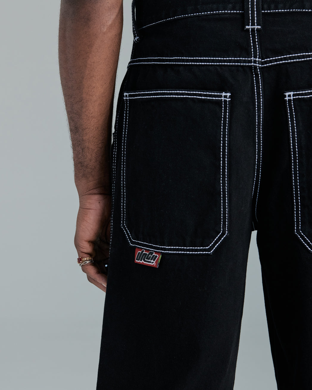 jncoブラックデニム Black jnco jeans - Etsy 日本