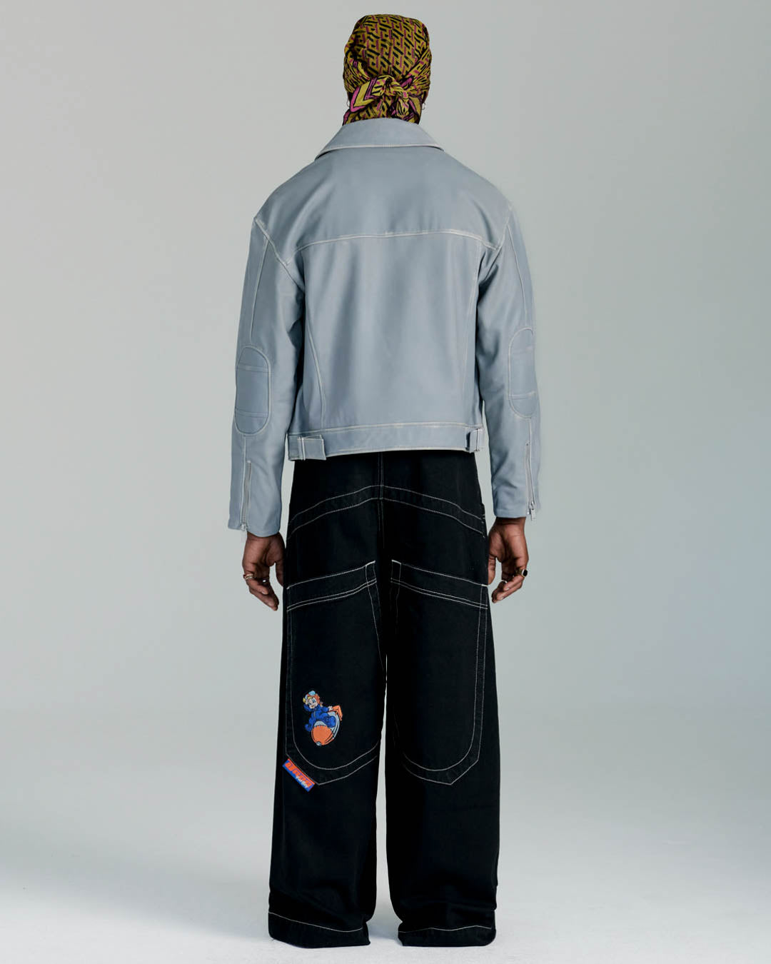 90s LA GATE ワイドブラックデニム　Jnco Bboy Bigboy JNCO_02-25-252889-