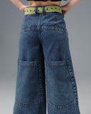 The Camilla Jeans. 27”. Dark Stone.