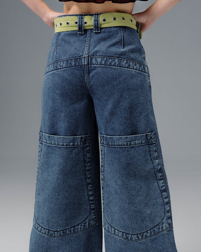 The Camilla Jeans. 27”. Dark Stone.