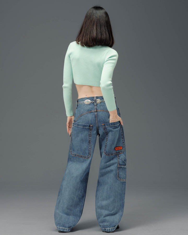 W Handyman Carpenter. 20". Hand-Sand Vintage.