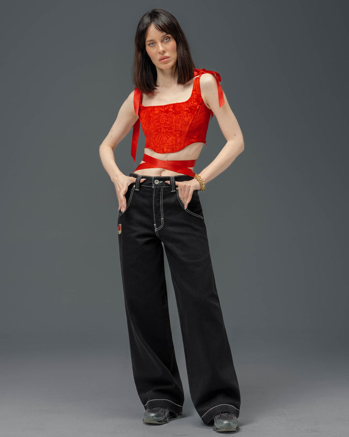 W179 Pipes. 23". Jet Black.