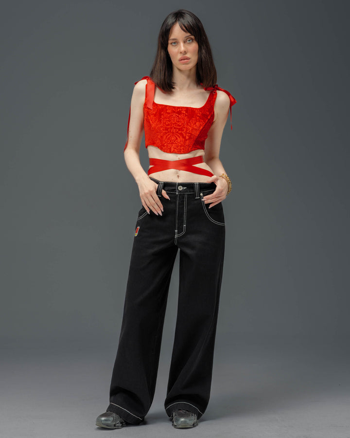 W179 Pipes. 23". Jet Black.