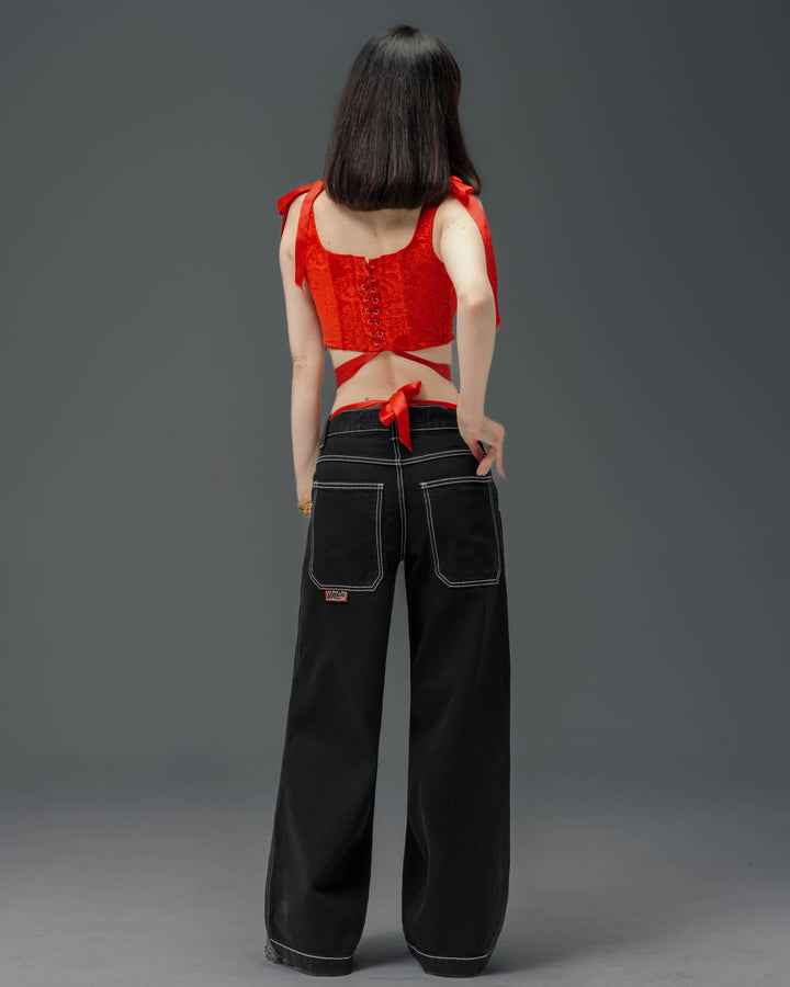 W179 Pipes. 23". Jet Black.