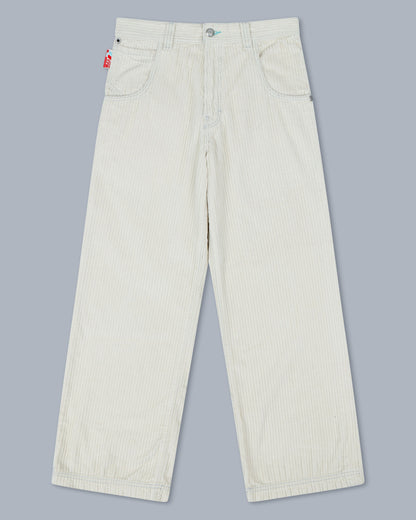 W1179 Easy Wide Pipes. 23". 4 Wale Corduroy. Tofu.