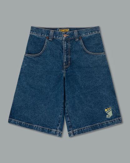 W179 Pipes Shorts. 14" Inseam. Dark Stone.