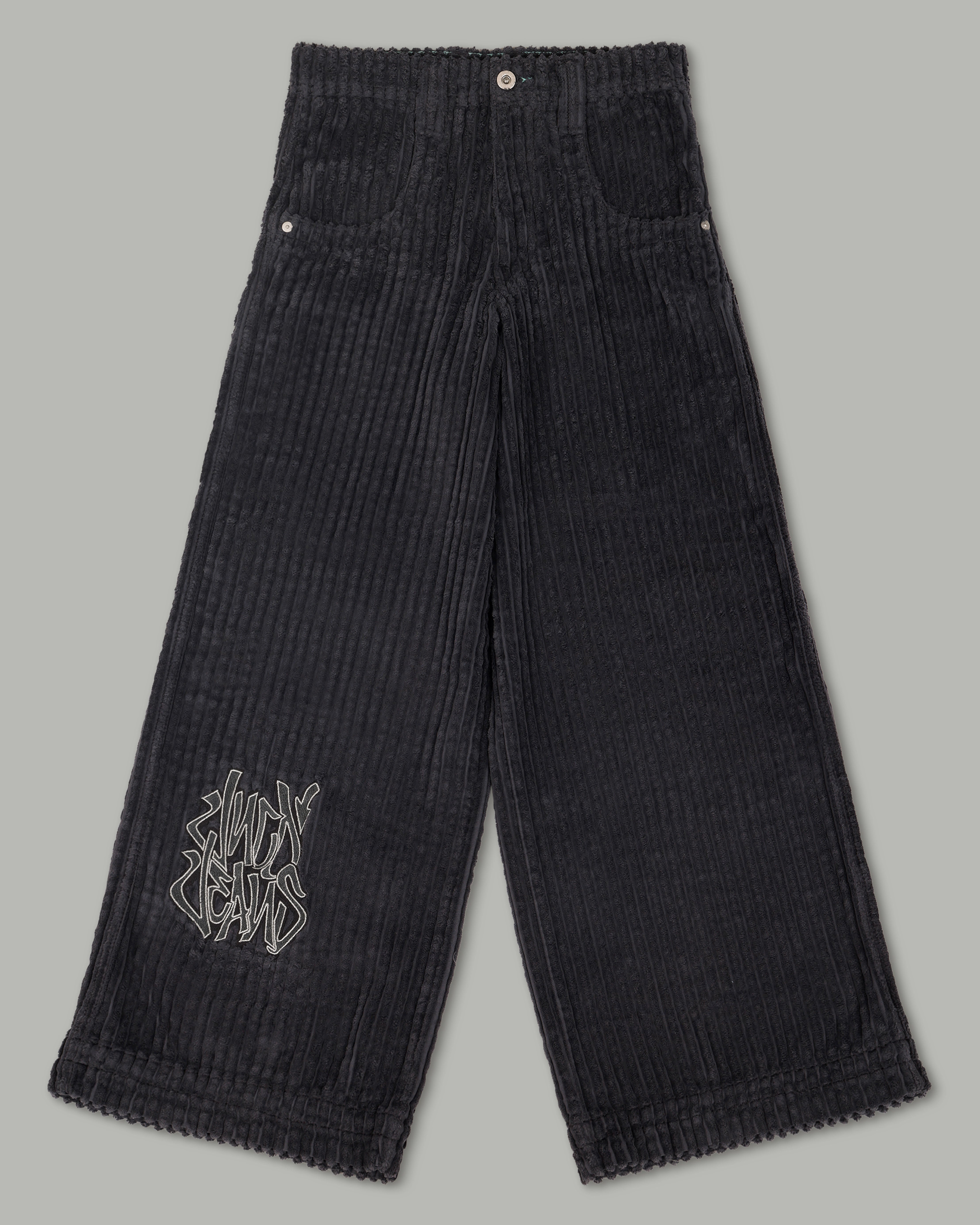 JNCO Black orders Corduroy Shorts--Size 30