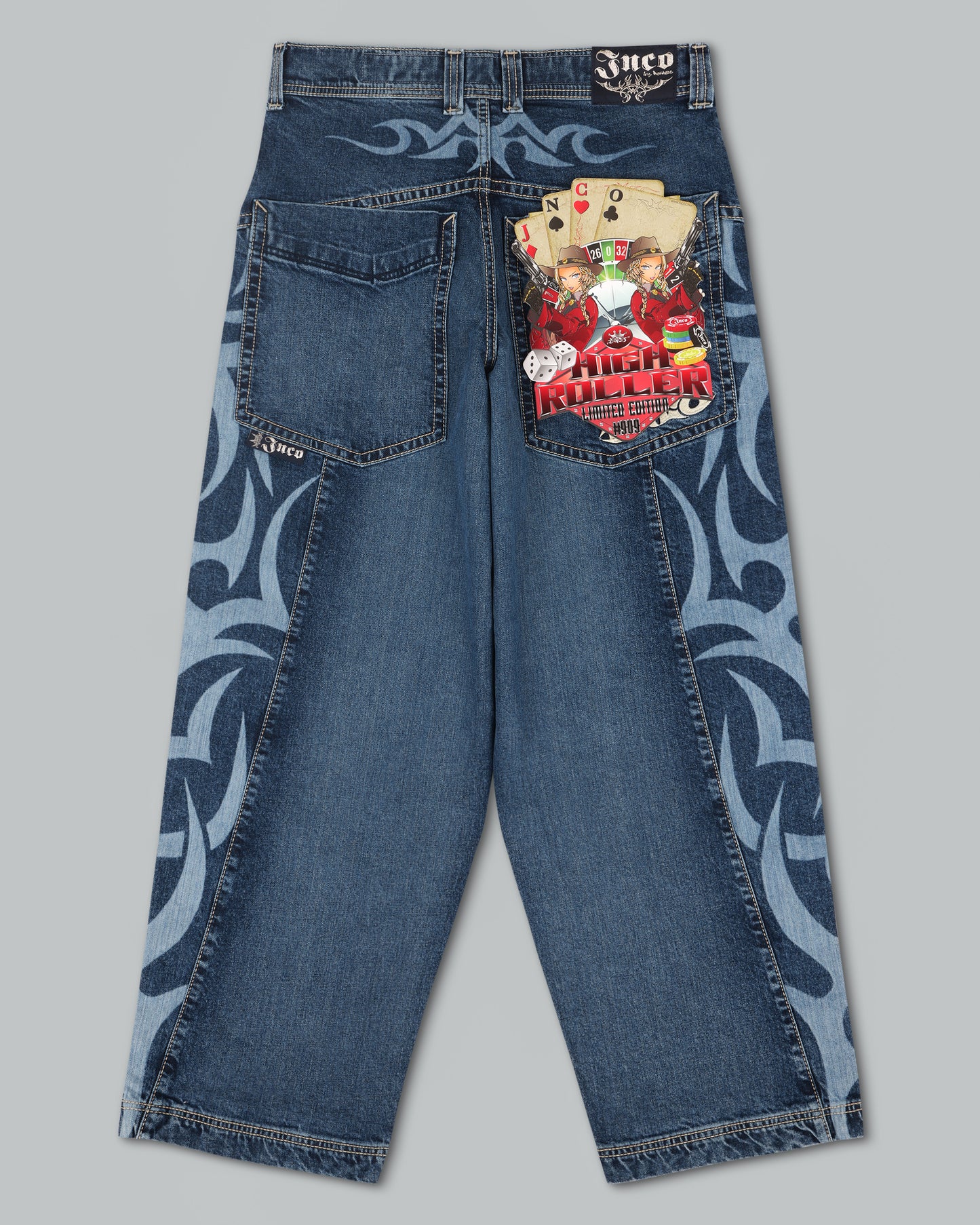 W High Roller. 21". Hand-Sand Dark Stone.