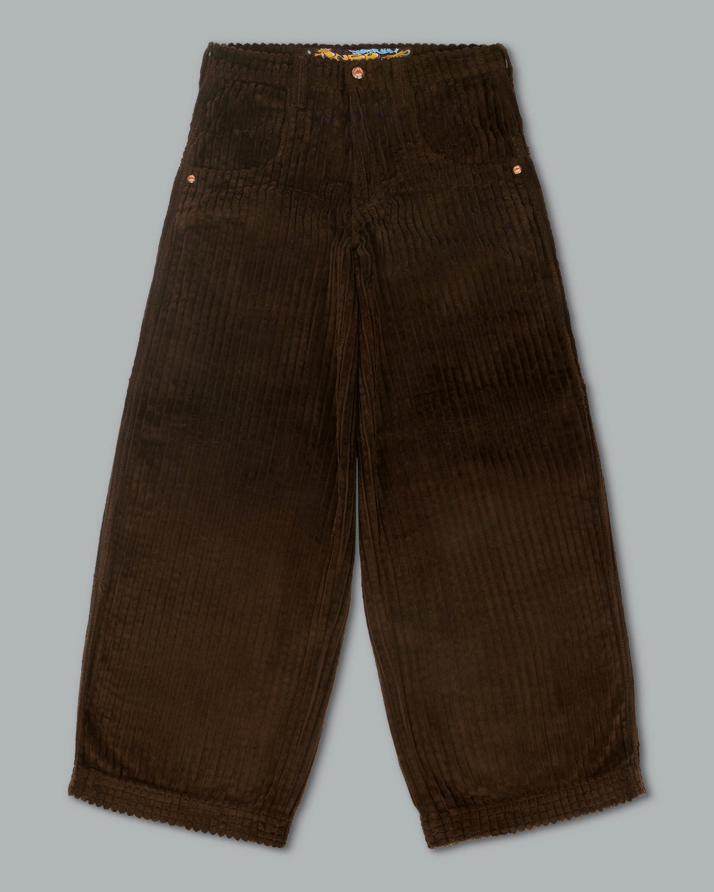 W Jester. 26". 2 Wale Corduroy. Java Brown.