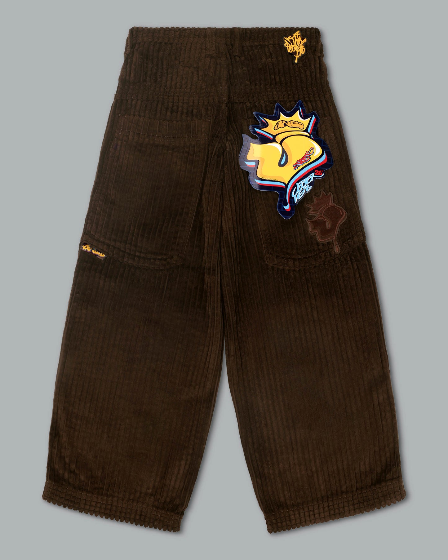 W Jester. 26". 2 Wale Corduroy. Java Brown.