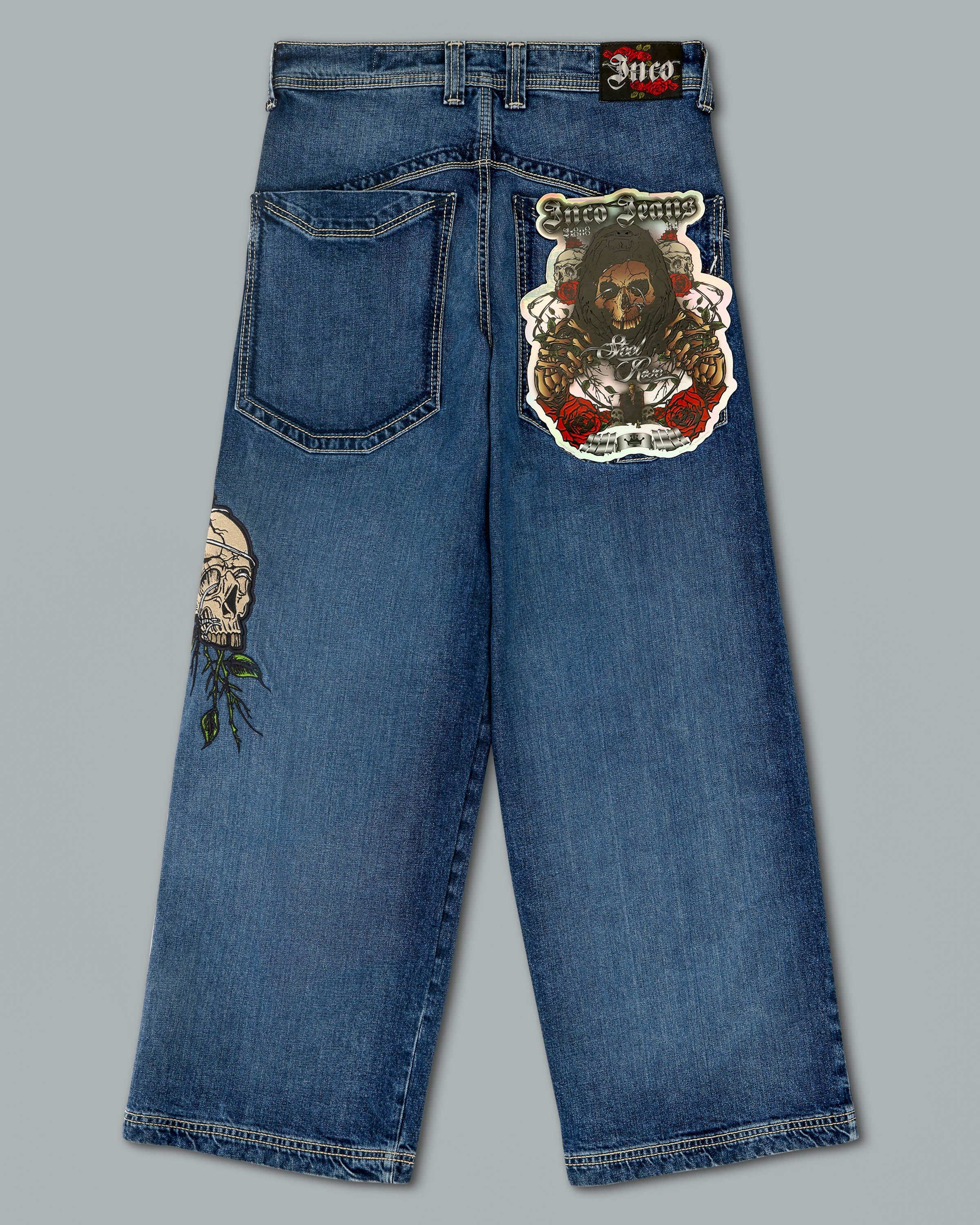 Skull & Roses Jeans. 24