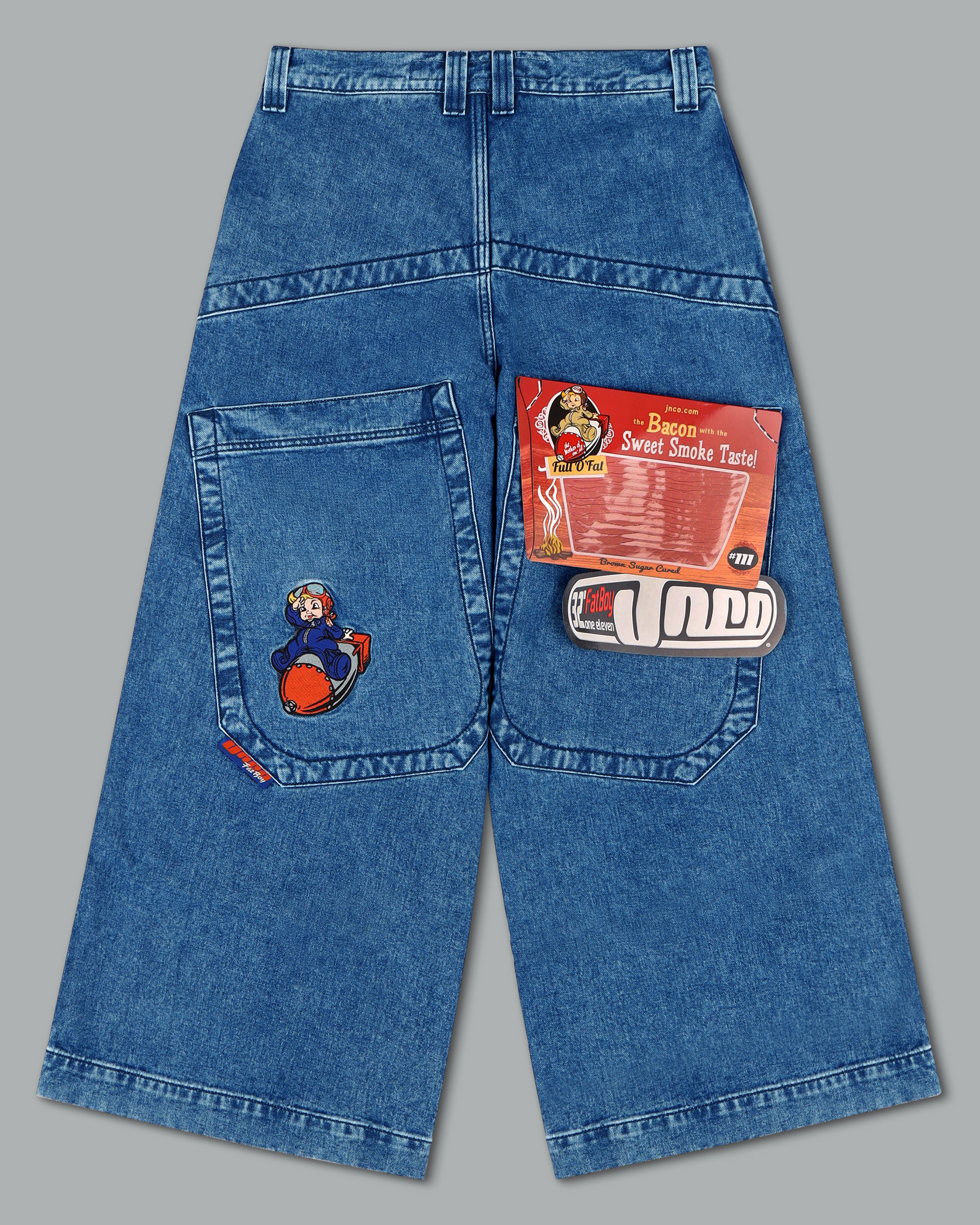 Fat Boy Jeans. 32” Wide Leg. Dark Stone. – JNCO Los Angeles Fat Boy Jeans. 32” Wide Leg. Dark Stone. – JNCO Los Angeles